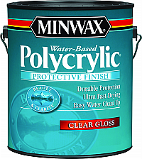 MINWAX 63333 QT SATIN POLYCRYLIC - World Paint Supply